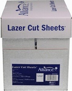 Alliance Lazer Cut Sheets 8.5x11 Printer Paper 20 lbs. 8830030