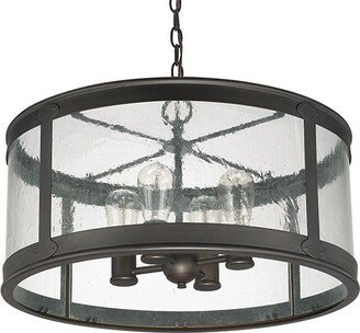 Dylan Outdoor Drum Pendant Light