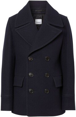 Wool Blend Pea Coat