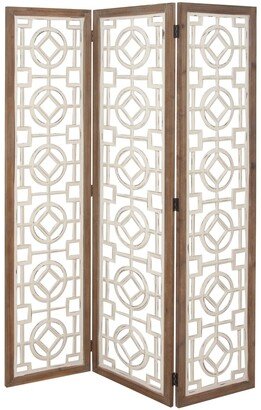 Wood Farmhouse Room Divider Screen