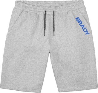 Men's Gray Wordmark Fleece Shorts