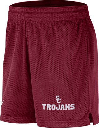 USC Men's Dri-FIT College Knit Shorts in Red