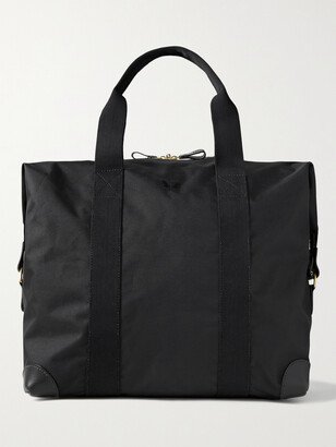 Bennett Winch Cargo Leather-Trimmed Nylon Holdall