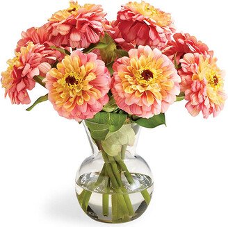 Zinnia in Vase