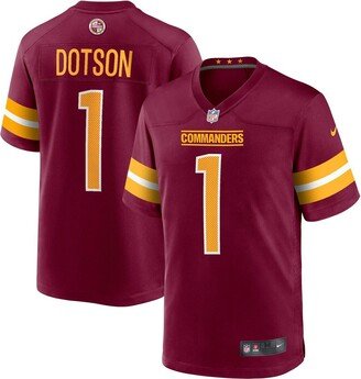 Men's Jahan Dotson Burgundy Washington Commanders 2022 Nfl Draft First Round Pick Game Jersey