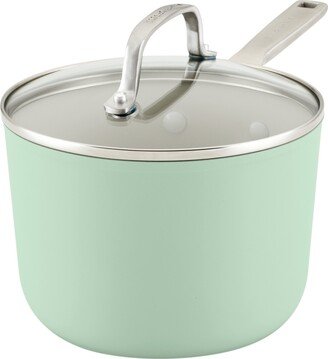 Hard Anodized Ceramic Nonstick 3 Quart Saucepan