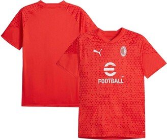 Men's Red Ac Milan 2023/24 Training Jersey