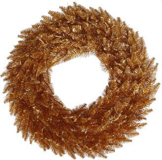 Copper Fir Artificial Christmas Wreath, Unlit