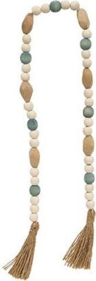 Turquoise Wave Beaded Garland 36