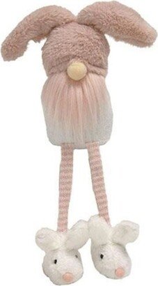 Pink Sparkle Gnome with Bunny Feet - 20