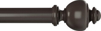 1-Inch Decorative Modern Urn Finial Curtain Rod