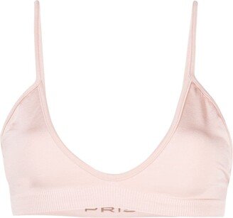 Blissful scoop-neck sports bra