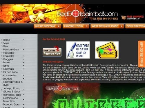 Red Dot Paintball Promo Codes & Coupons