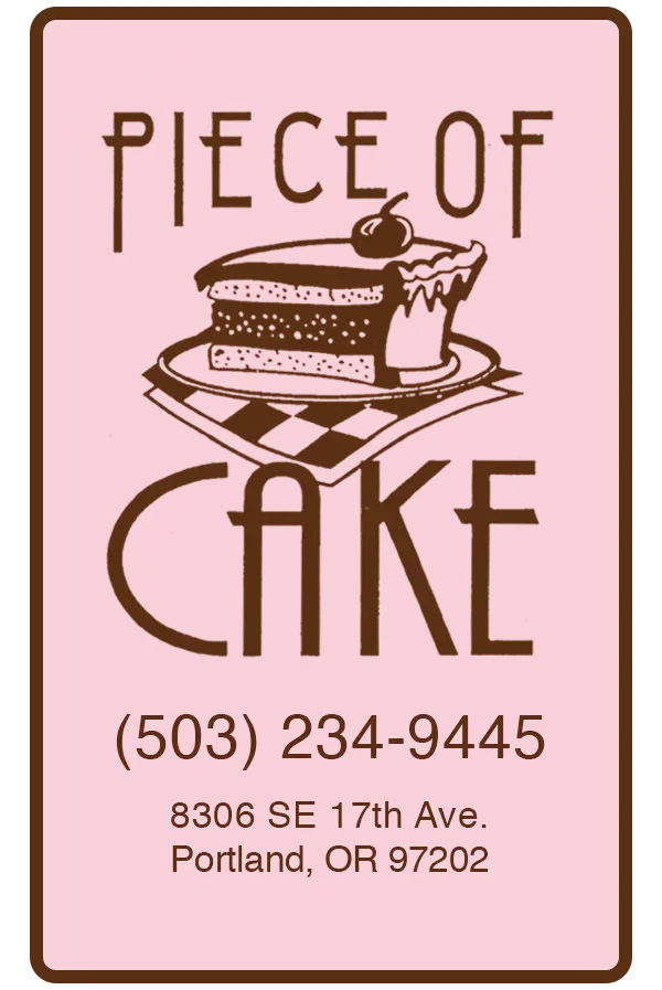 Piece of Cake Bakery Promo Codes & Coupons