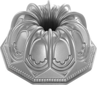 Metallic Vaulted Cathedral Bundt Pan - Silver