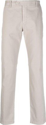 Boggi Milano Mid-Rise Straight-Leg Trousers