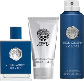 Homme Eau de Toilette Set