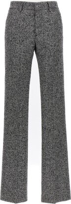 Herringbone Tweed Pants