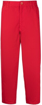 Mid-Rise Cropped Trousers-AR