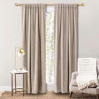 Grand Pointe Rod Pocket Curtain Panel w/Back Tabs 54W x 96L