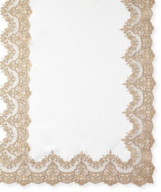 Antique Lace 72 x 144 Tablecloth & 12 Napkins