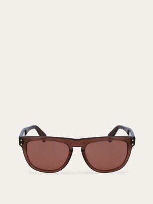 Man Sunglasses Transparent brown