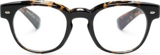 Allenby tortoiseshell-effect glasses