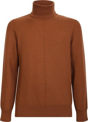 High-neck Pullover Camel