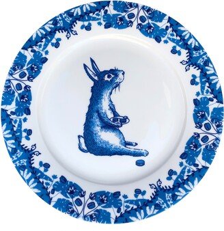 Jimbob Art Rabbit Willow Pattern Side Plate