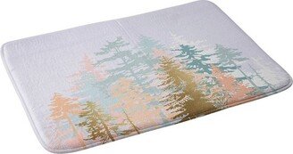 24x36 Forest Bath Mat Light Purple