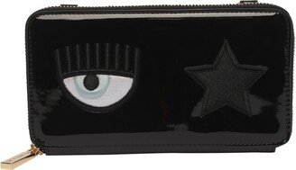 Eye-Star Embroidered Crossbody Bag