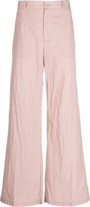 Wide-Leg Trousers-BX