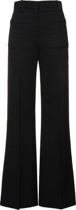 Alina wool blend flared pants