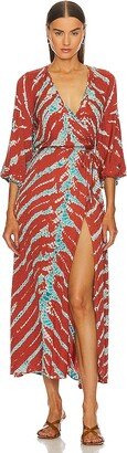 Belle Midi Wrap Dress