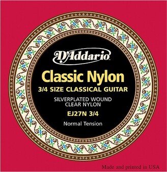 D'Addario EJ27 Nylon Classical Guitar Strings - 3/4 Size