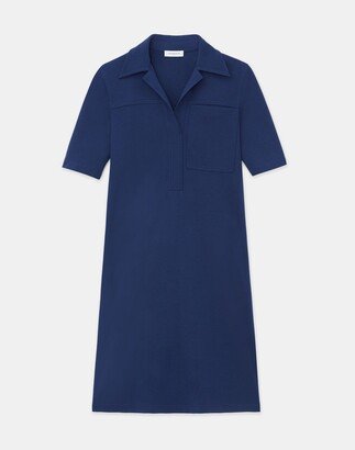 Petite Regenerated Punto Milano Popover Dress