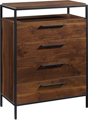 Nova Loft 4 Drawer Chest Grand Walnut