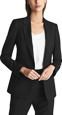 Petite Haisley Single Breasted Blazer