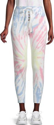 Tie-Dye Tapered Joggers-AA