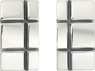 Graphik sterling silver cufflinks