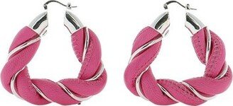 Woven Hoop Earrings-AA