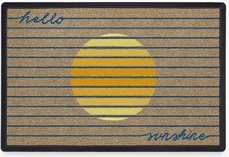 Hello Sunshine Natural Doormat