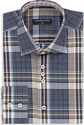 Masutto Zico Classic Fit Woven Dress Shirt