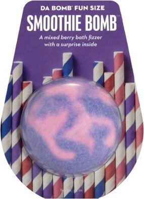 Da Bomb Bath Fizzers Mixed Berry Smoothie Bath Bomb - 3.5oz