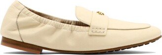 Logo-Plaque Slip-On Ballet Loafers-AA