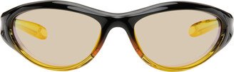 Black & Yellow Angel Sunglasses