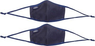 Unisex Together Cotton Face Mask Reusable (Navy) Scarves