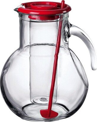 Kufra 72 3/4 Ounce Jug with Ice Container, Red Lid