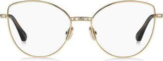 Cat-Eye Frame Glasses-AD