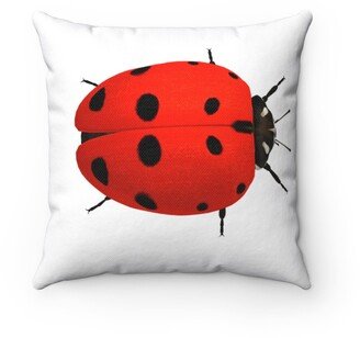 Ladybug Pillow - Throw Custom Cover Gift Idea Room Decor